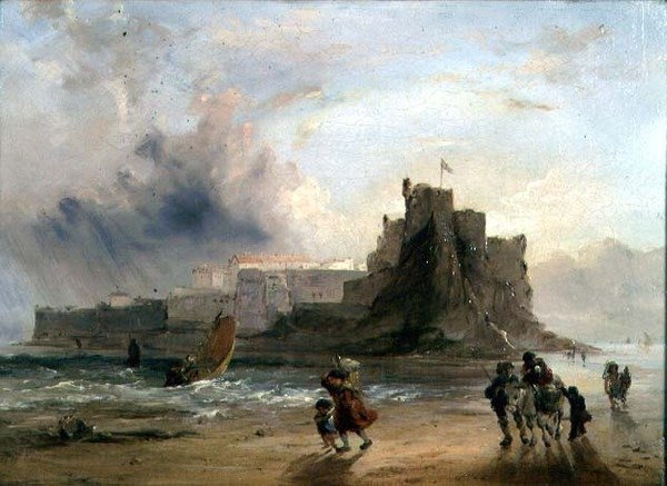 Elizabeth Castle, Jersey tekijältä Edward Pritchard