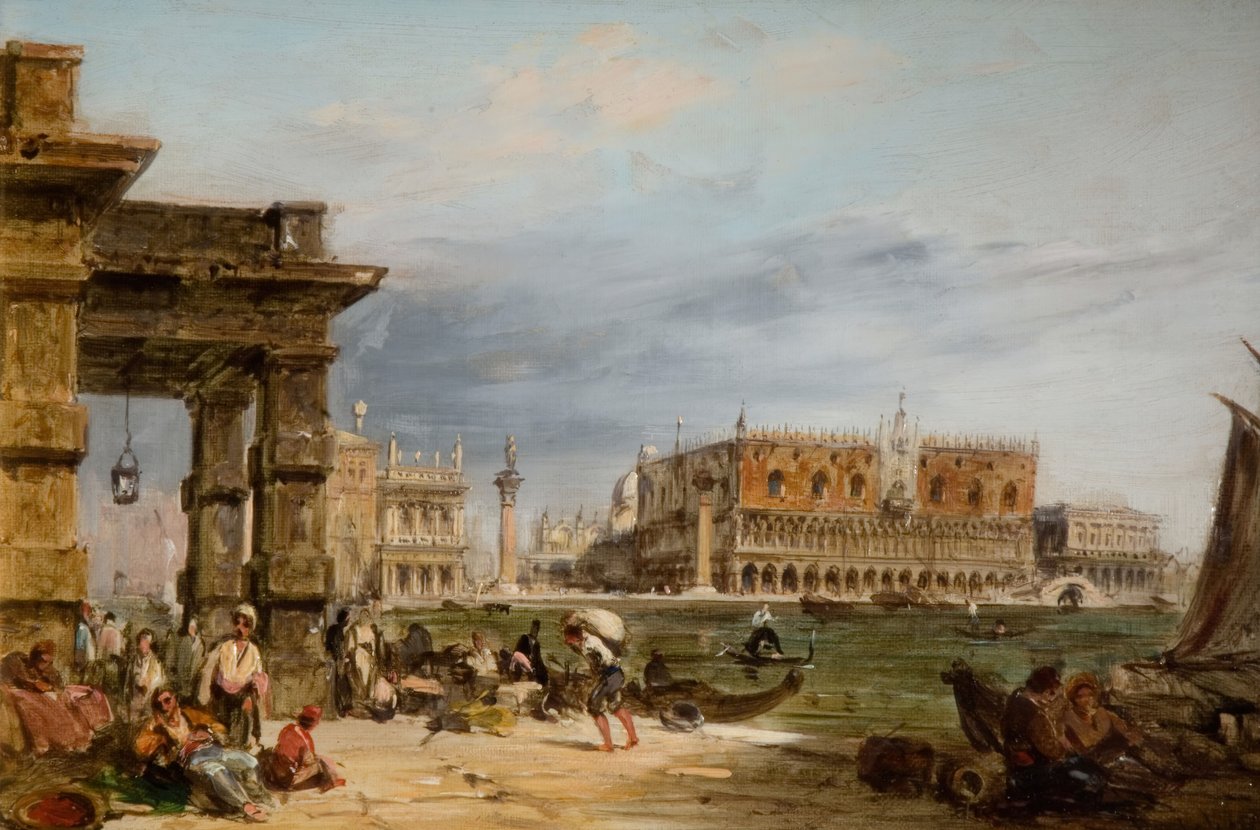 Rialto, Venetsia, 1864. tekijältä Edward Pritchett
