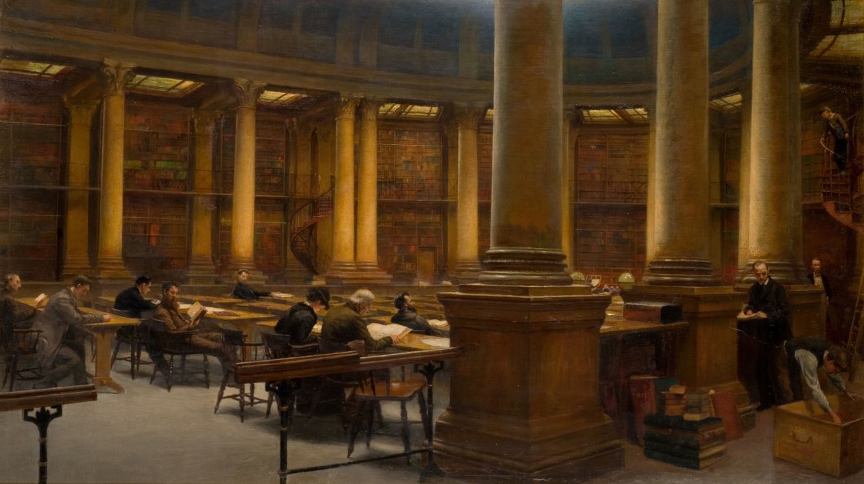 Birmingham Reference Library - Lukusali, 1881. tekijältä Edward R Taylor