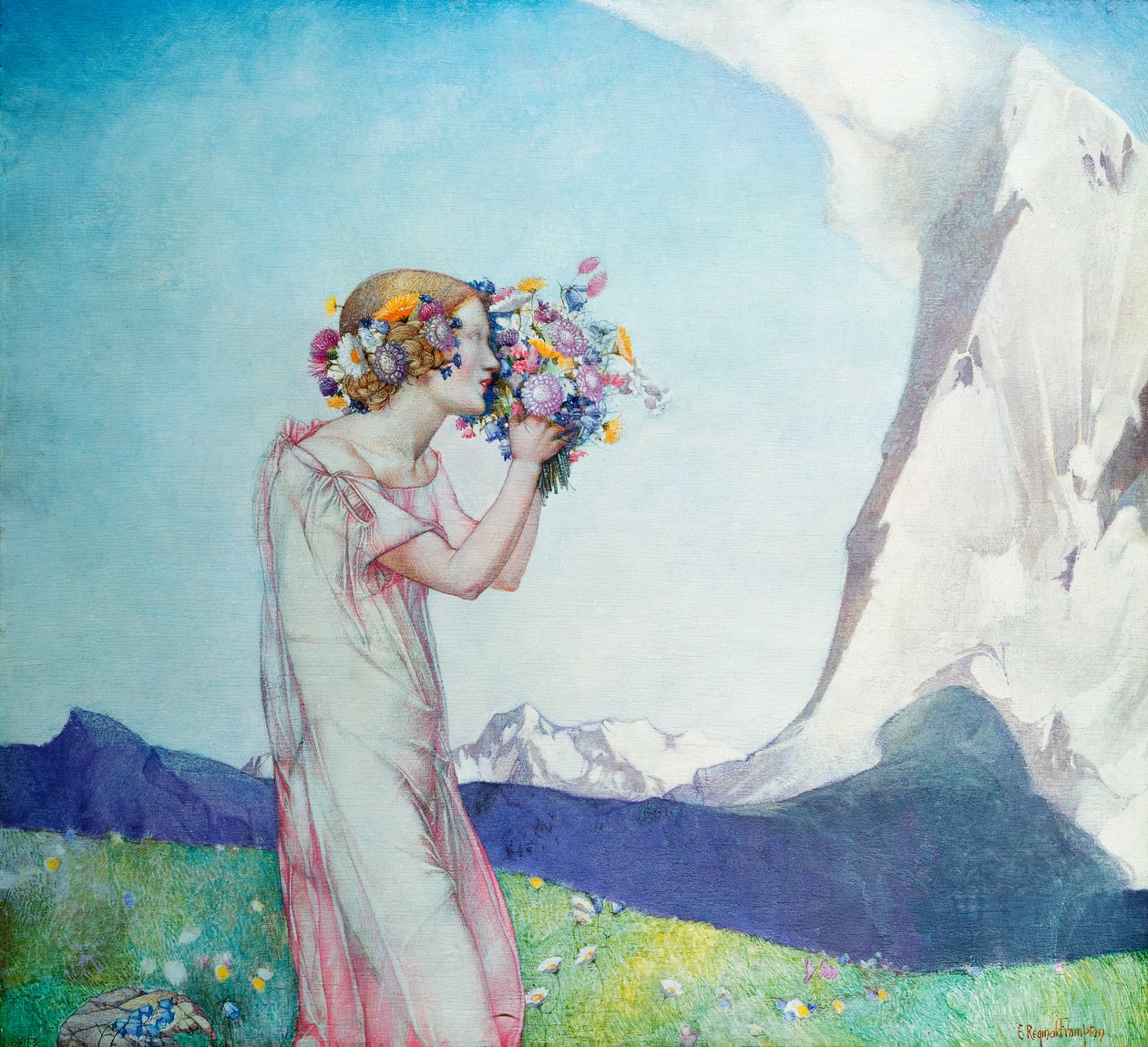Flora Alpina tekijältä Edward Reginald Frampton