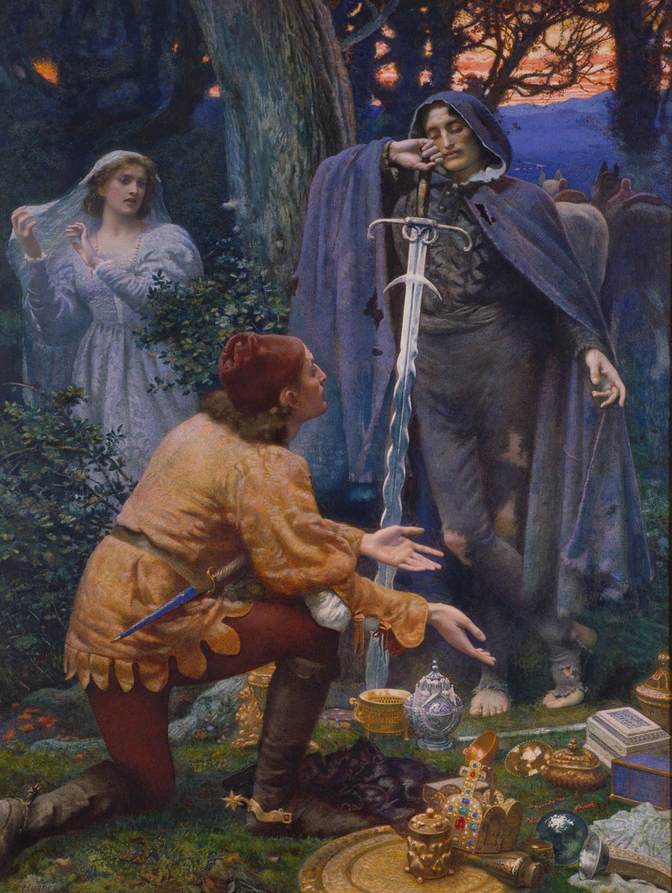 Bertuccion morsian, 1895 tekijältä Edward Robert Hughes