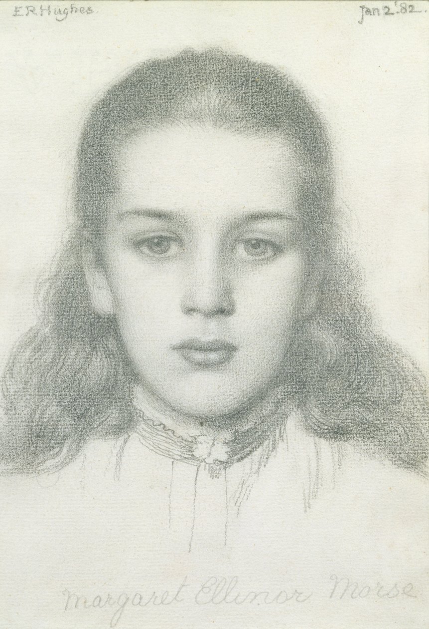 Margaret Ellinor Morse, 2. tammikuuta 1882. tekijältä Edward Robert Hughes
