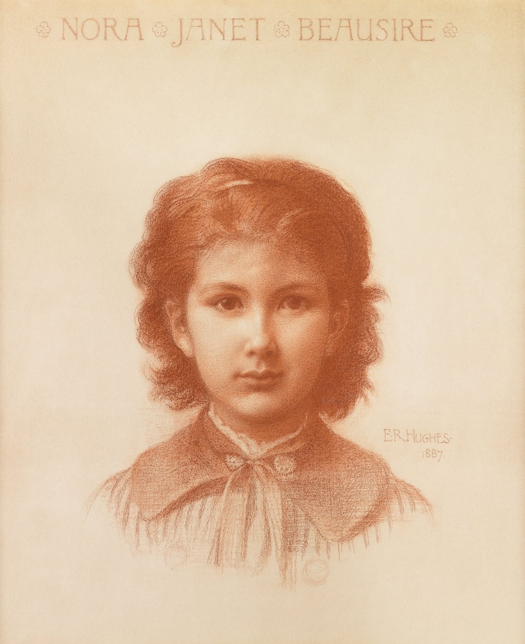 Nora Beausire, Liverpoolin taiteen keräilijän tytär tekijältä Edward Robert Hughes