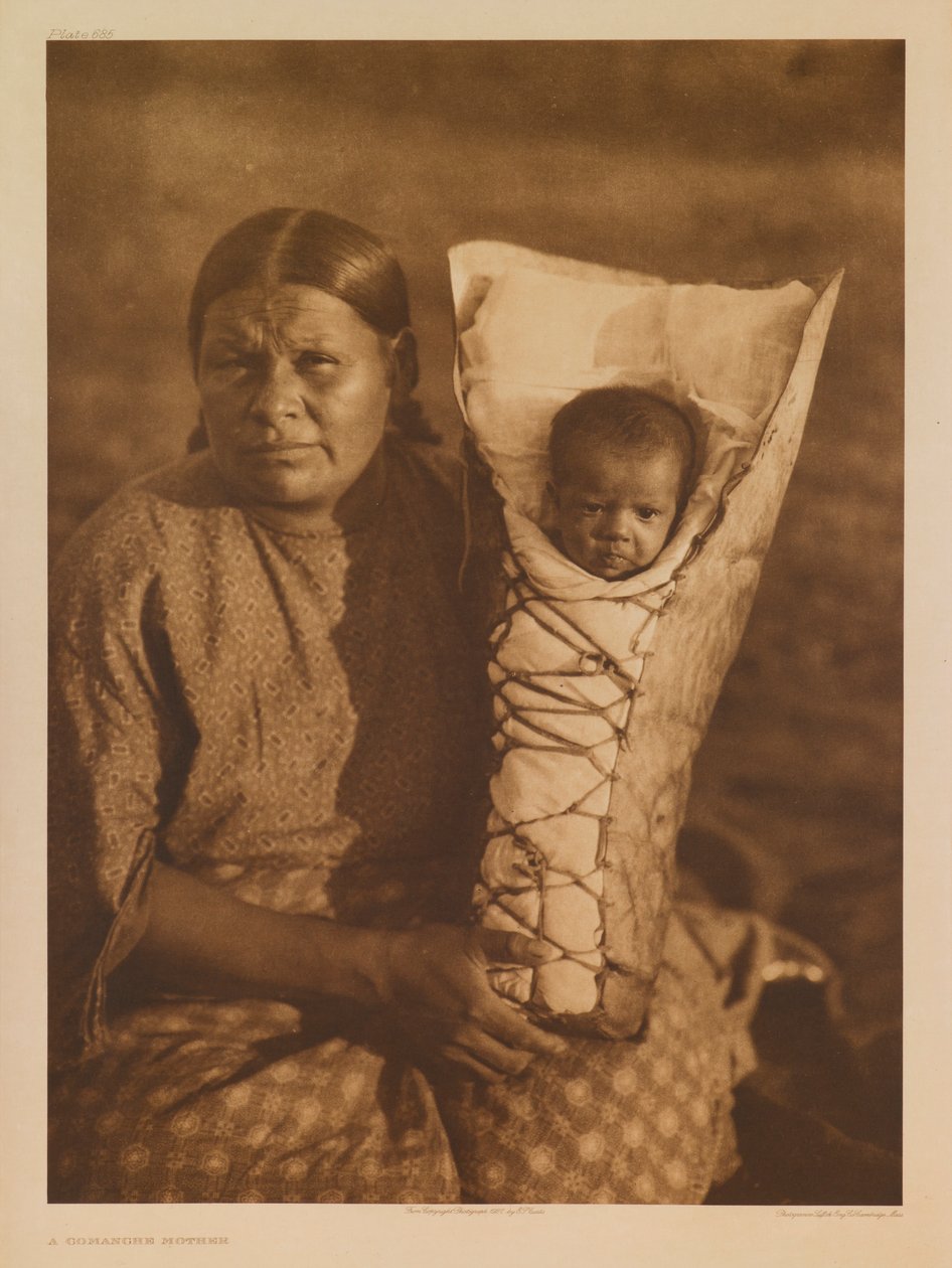 Komantsiäiti tekijältä Edward S. Curtis
