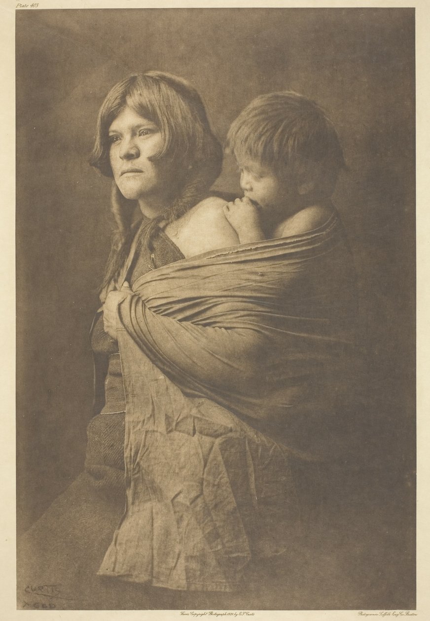 Hopi äiti tekijältä Edward S. Curtis