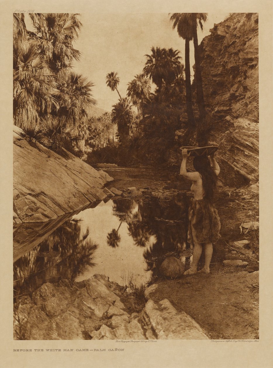Ennen valkoisen miehen tuloa - Palm Canon tekijältä Edward S. Curtis