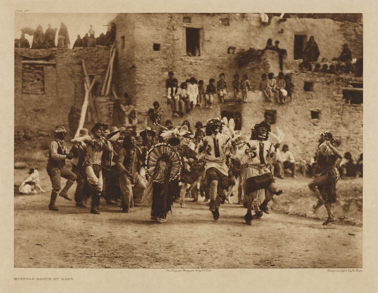 Buffalo Dance Hanoissa tekijältä Edward S. Curtis