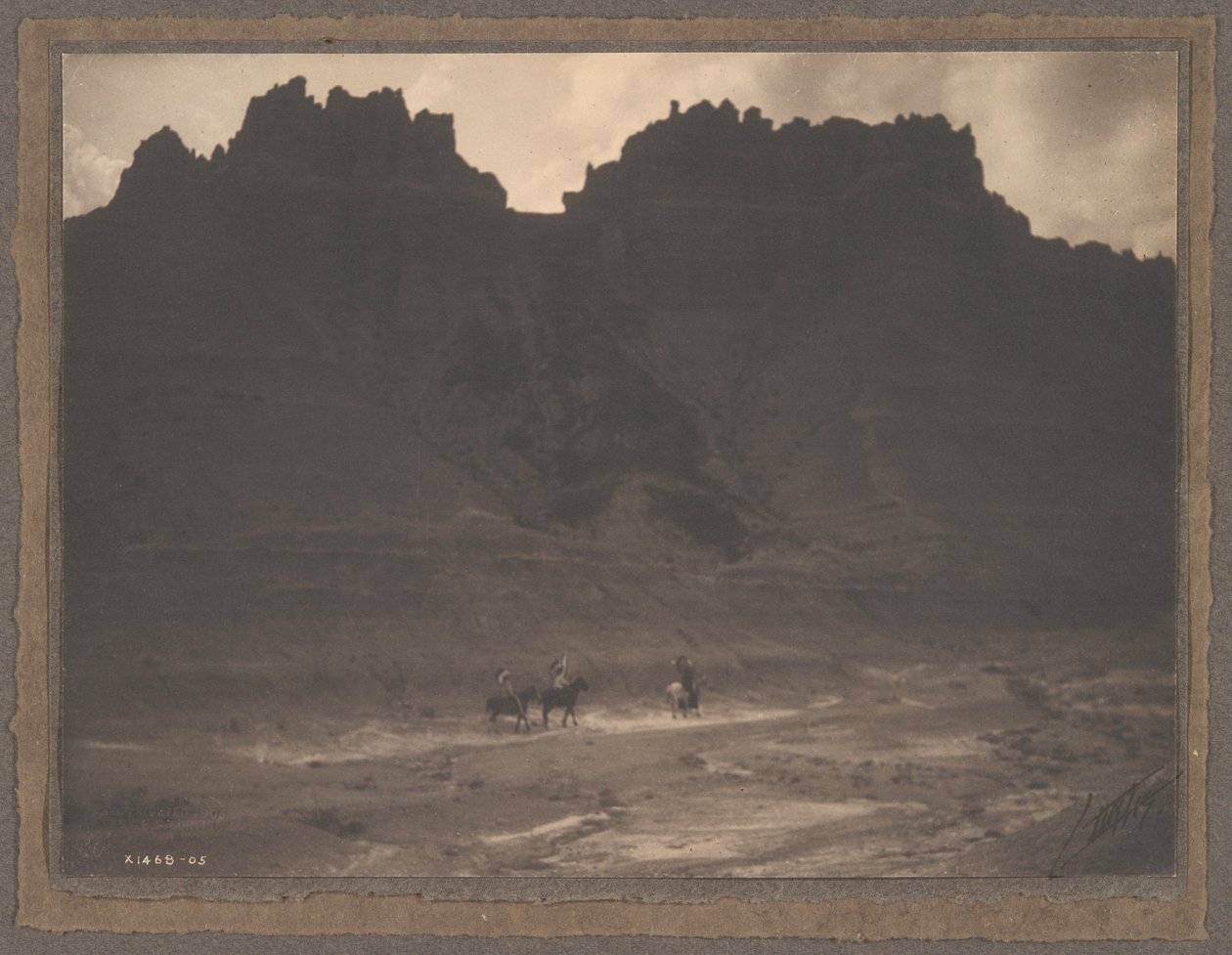 Kallion varjossa tekijältä Edward S. Curtis
