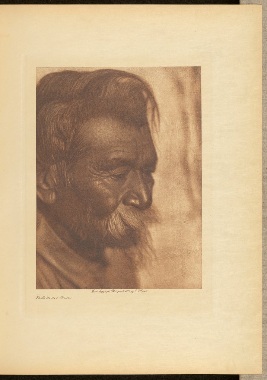 Koshonono - Pomo tekijältä Edward S. Curtis