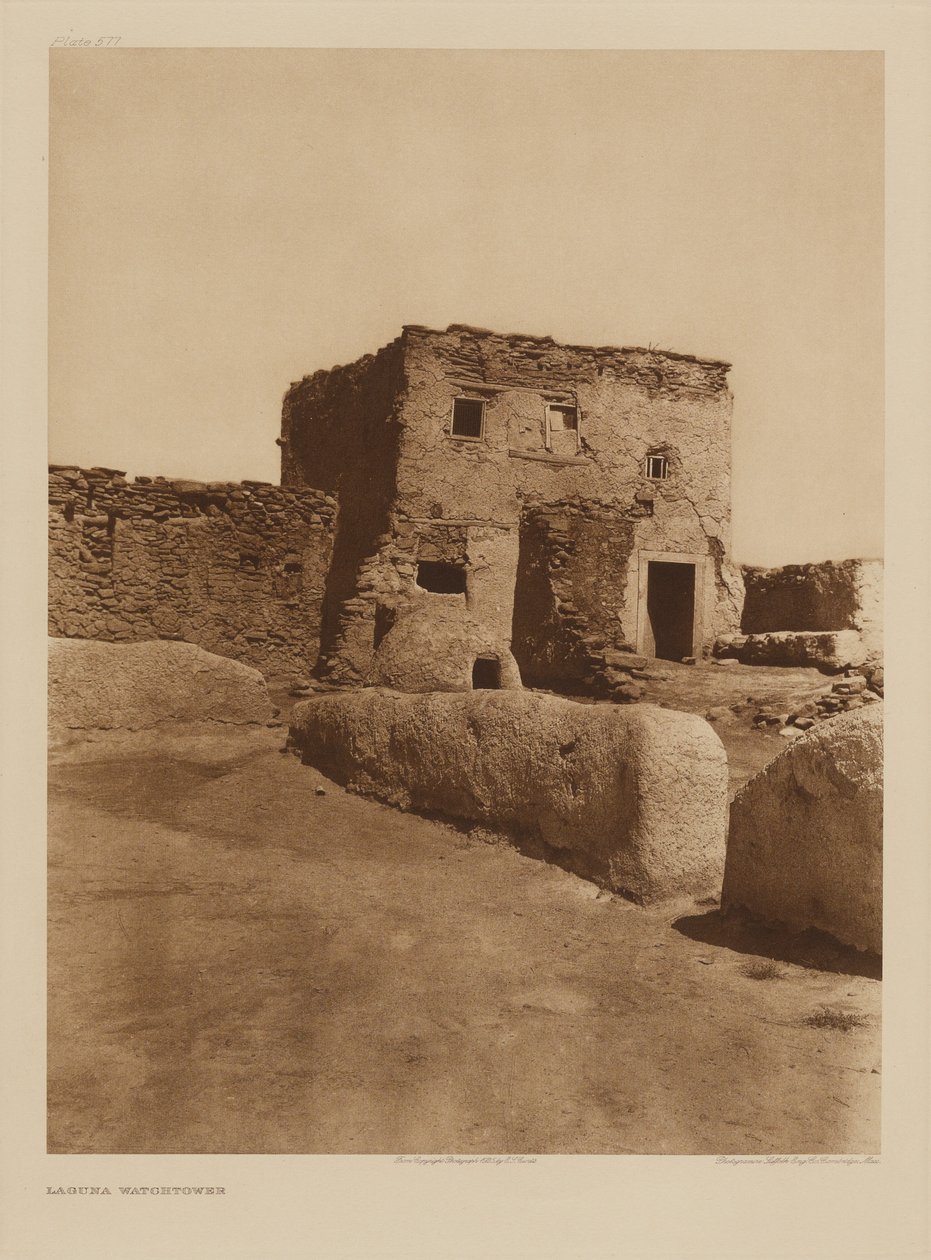 Lagunan vartiotorni tekijältä Edward S. Curtis