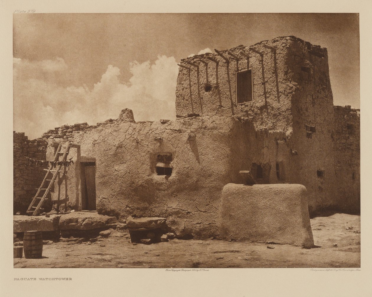 Tervehdys, Vartiotorni tekijältä Edward S. Curtis