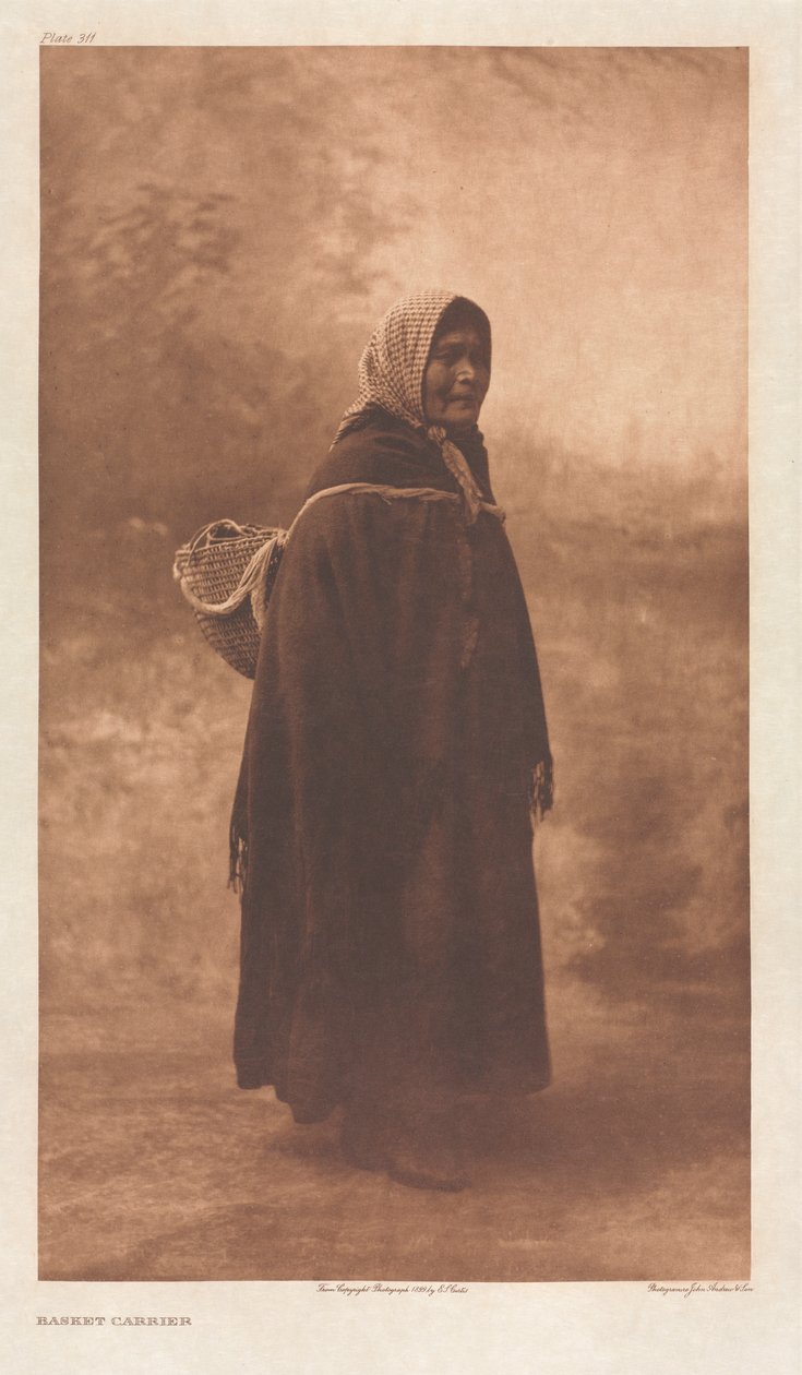Portfolio IX, levy 311: Korinpidike tekijältä Edward S. Curtis