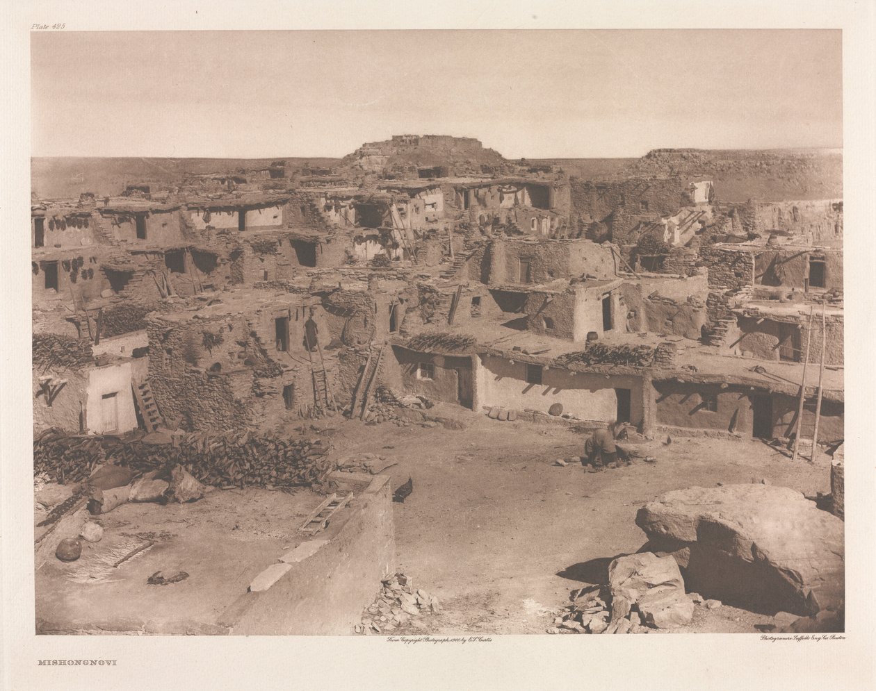 Portfolio KI, levy 425: Mishongnovi tekijältä Edward S. Curtis