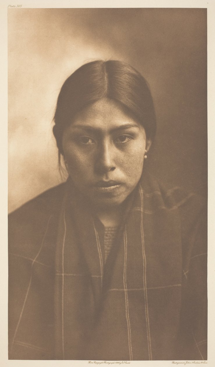 Suquamish nainen tekijältä Edward S. Curtis