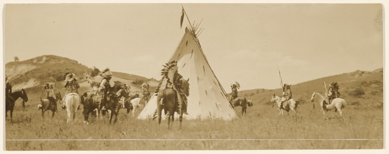 [Paluu majoille] tekijältä Edward S. Curtis