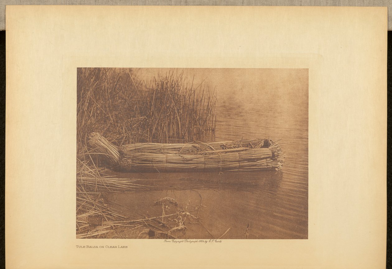 Tule Balsalle Clear Lakeen tekijältä Edward S. Curtis