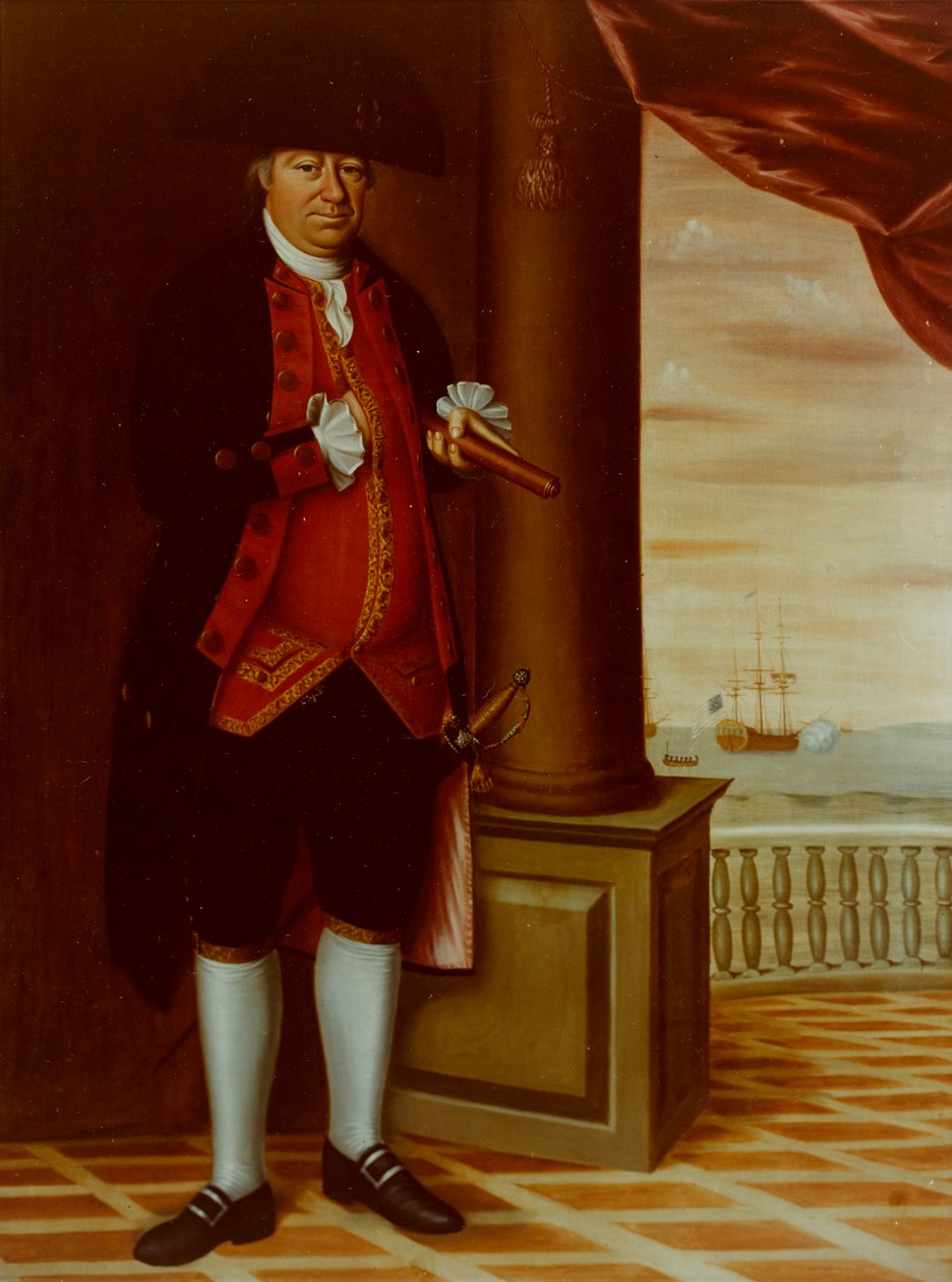 Kommodori Abraham Whipple tekijältä Edward Savage