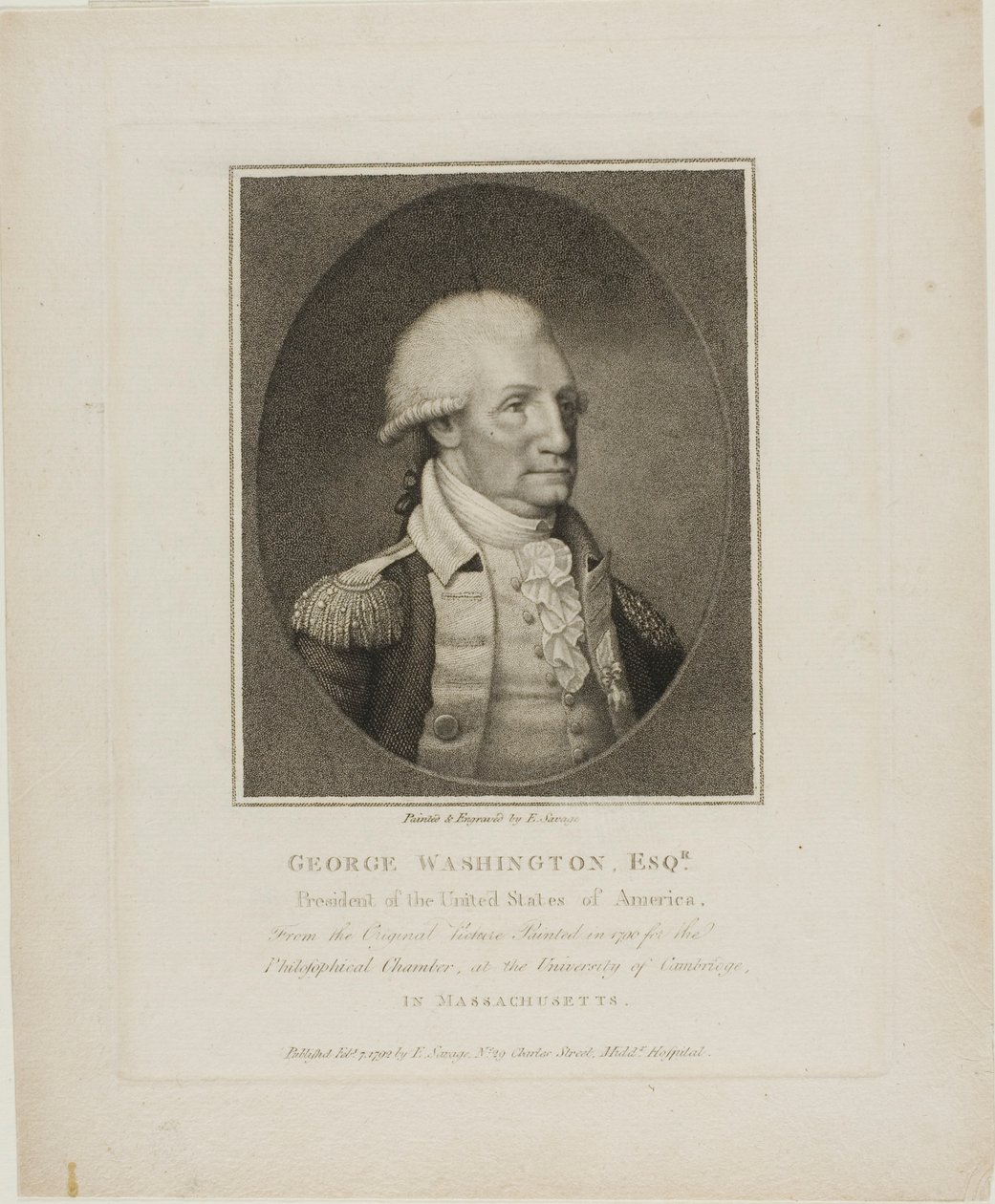 George Washington tekijältä Edward Savage