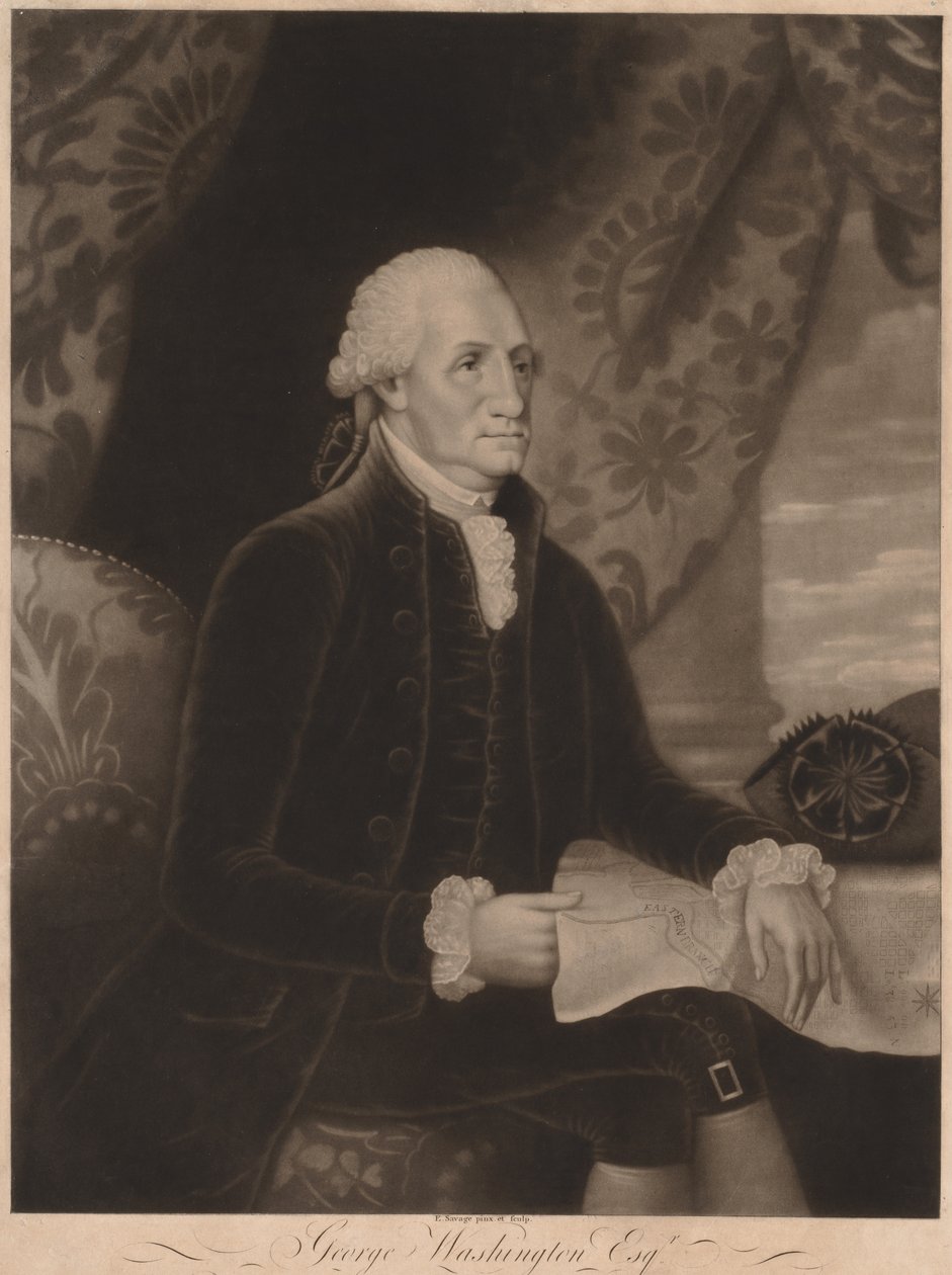 George Washington, 1793. tekijältä Edward Savage