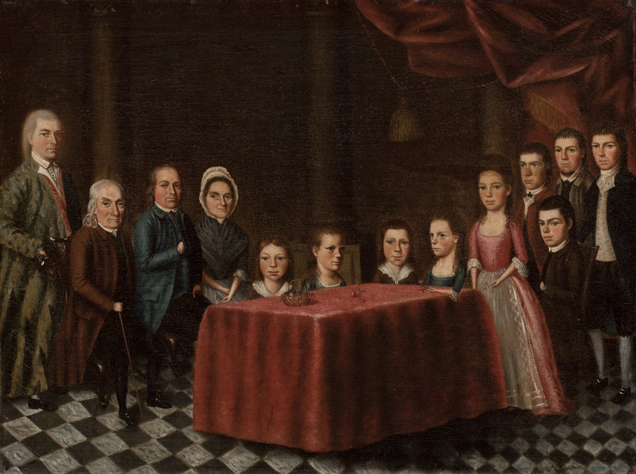 Savage Family, n. 1779 tekijältä Edward Savage