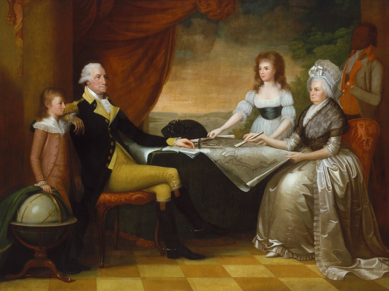 Washingtonin perhe tekijältä Edward Savage