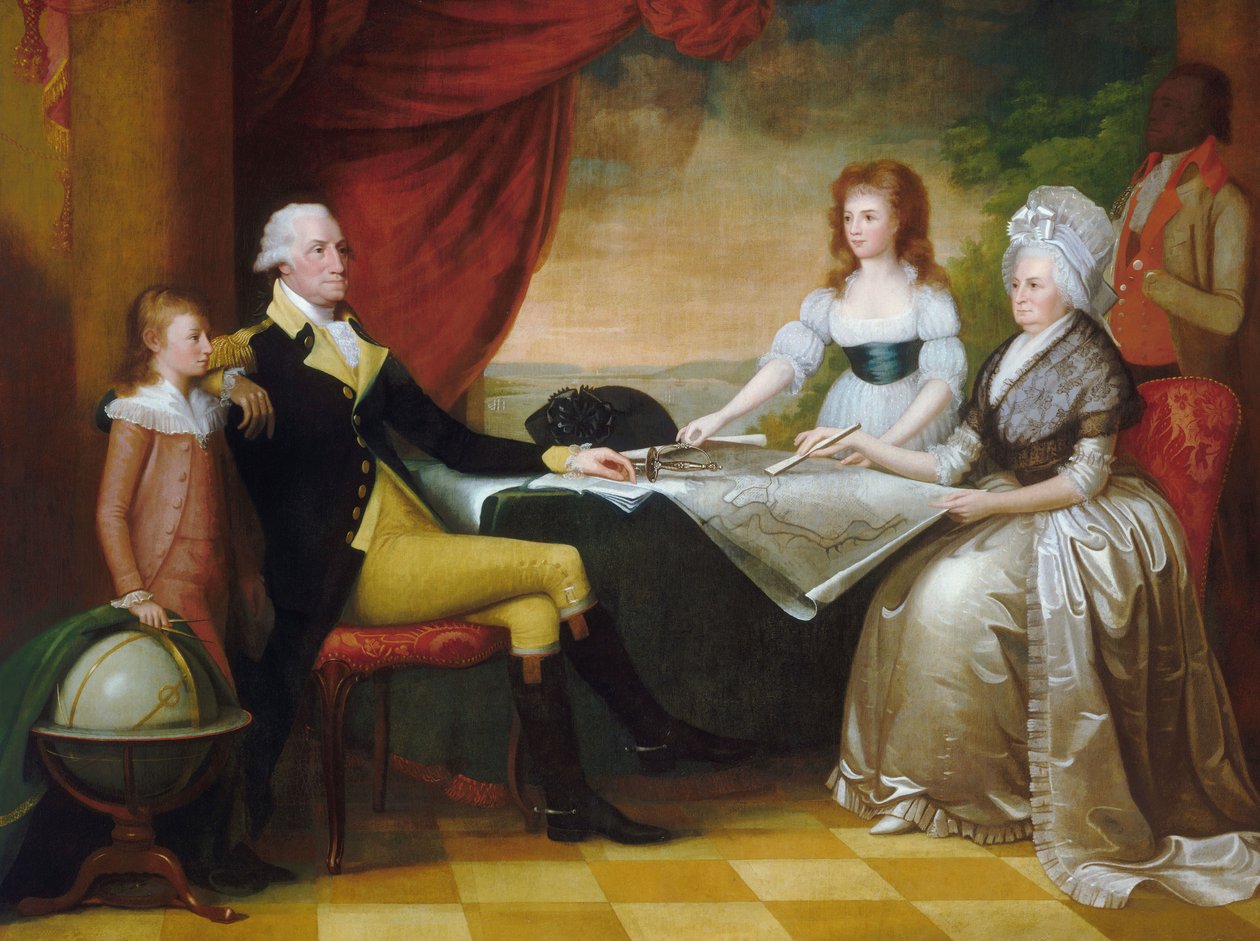 Washingtonin perhe tekijältä Edward Savage