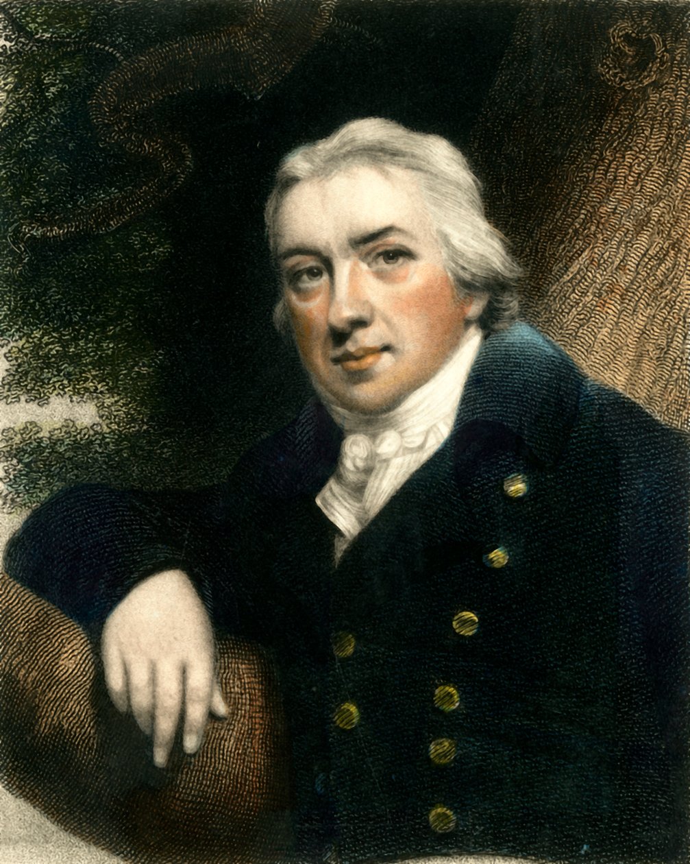 Edward Jenner, 1700-luvun loppu - 1800-luvun alku, n. 1833. tekijältä Edward Scriven