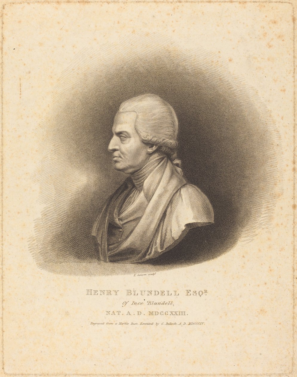 Henry Blundell tekijältä Edward Scriven after George Bullock