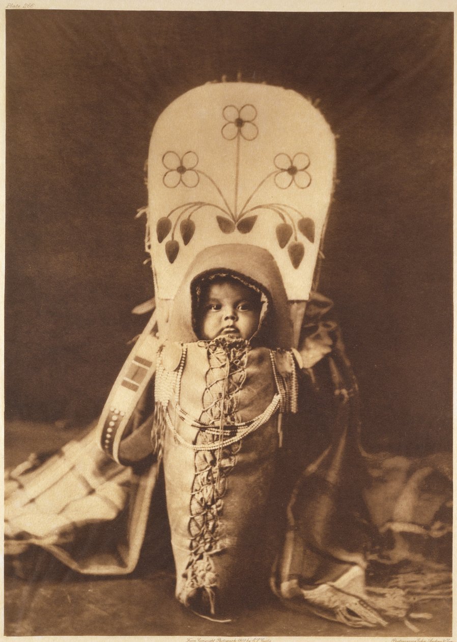 Nez Perce Babe tekijältä Edward Sheriff (after) Curtis
