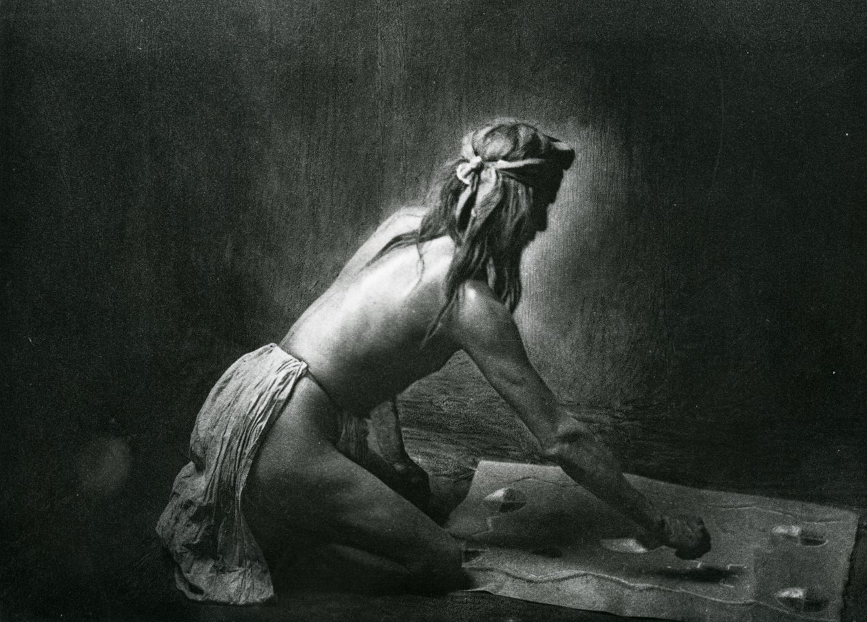 Apache lääketieteen mies tekijältä Edward Sheriff Curtis