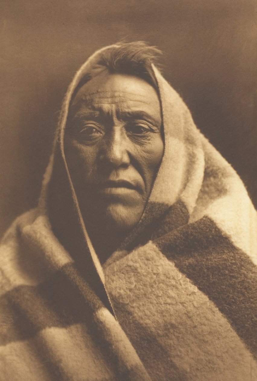 Keskivasikka - Piegan, 1900. tekijältä Edward Sheriff Curtis
