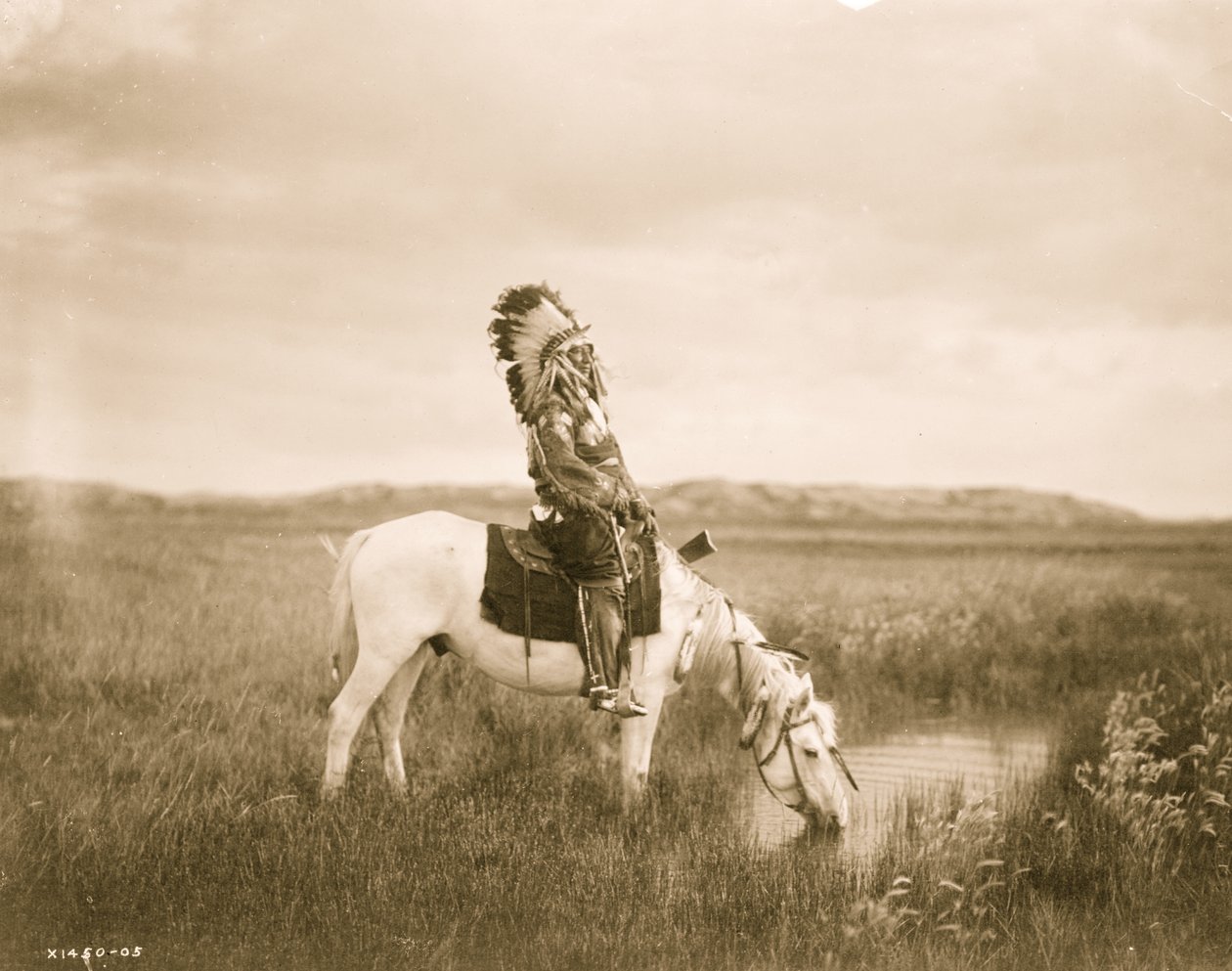Oasis in the Badlands 1905 (kuva) tekijältä Edward Sheriff Curtis