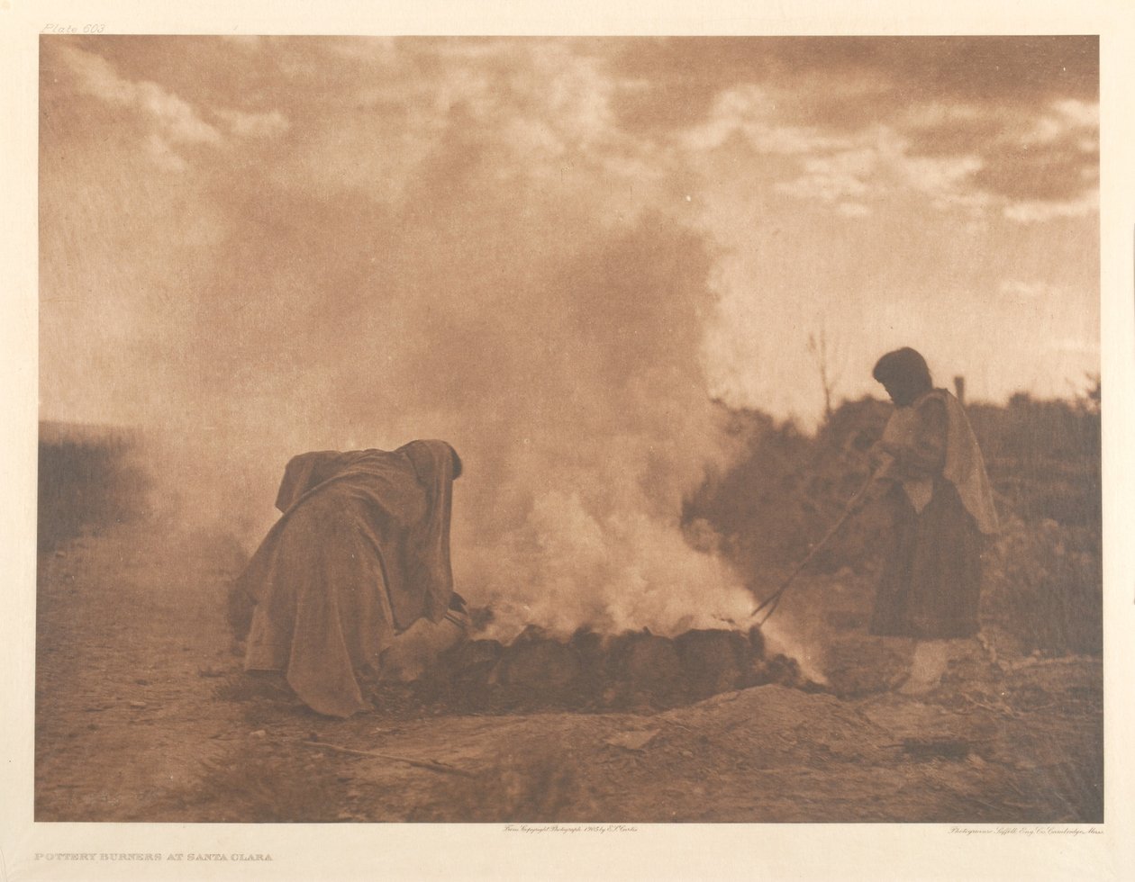 Santa Claran keramiikkapolttimet tekijältä Edward Sheriff Curtis