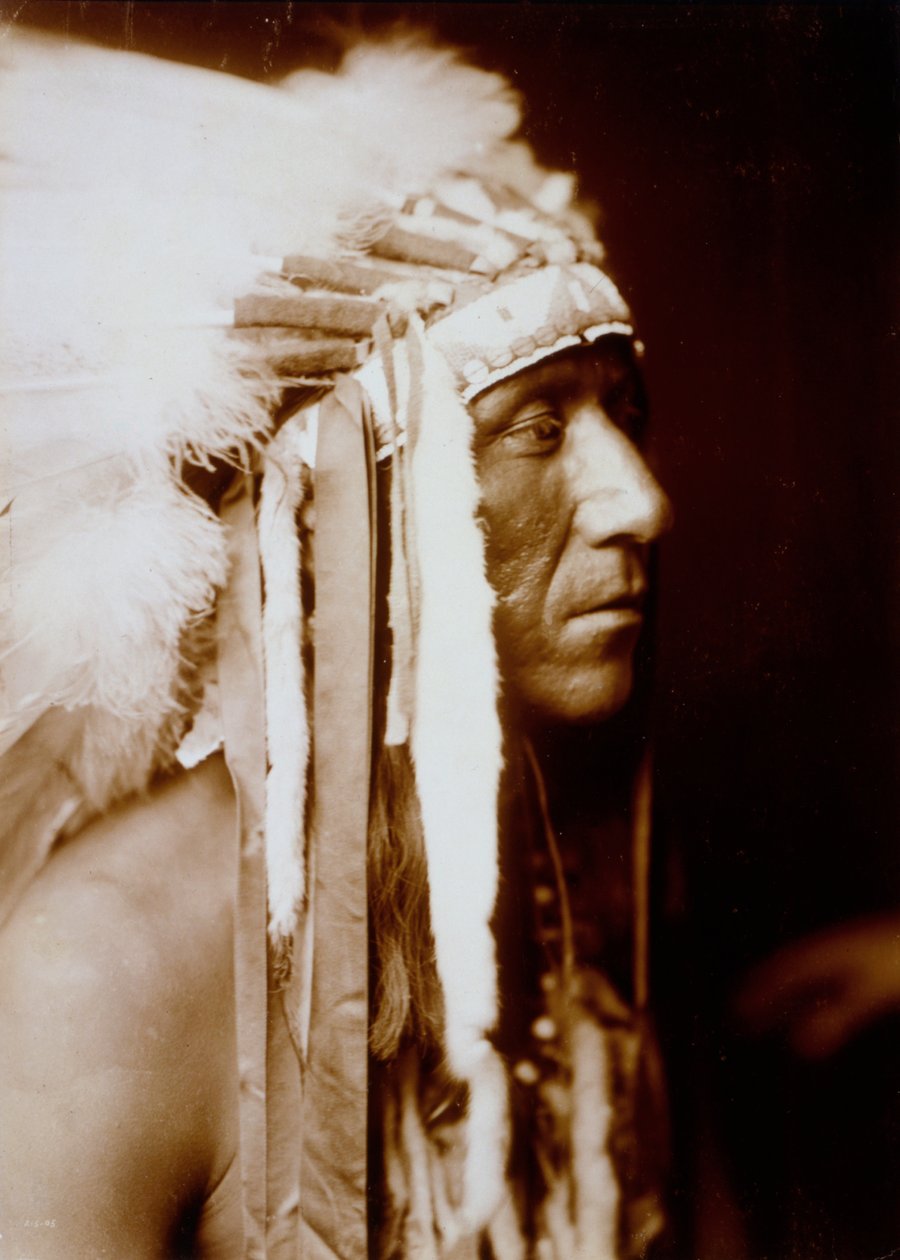 Pretty Paint, kirjoittanut Edward S. Curtis tekijältä Edward Sheriff Curtis
