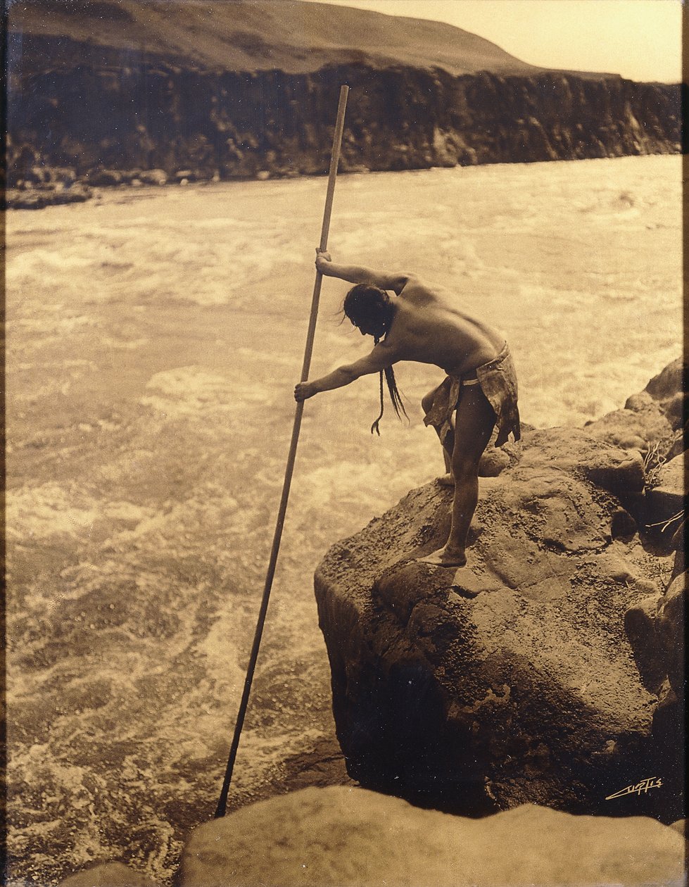 O pescador, Wishamfinnish tekijältä Edward Sheriff Curtis