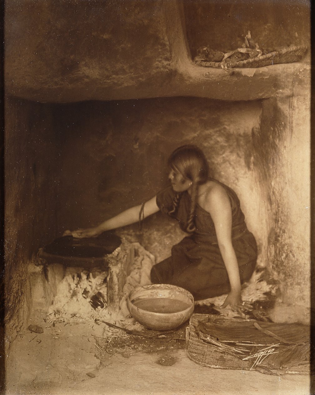 Pikintekijä, saippua tekijältä Edward Sheriff Curtis