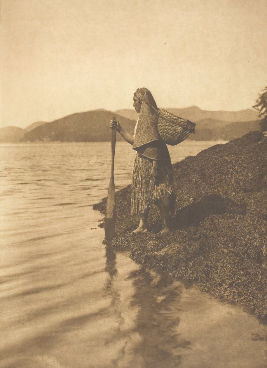 Merilevän keräilijä, 1915. tekijältä Edward Sheriff Curtis