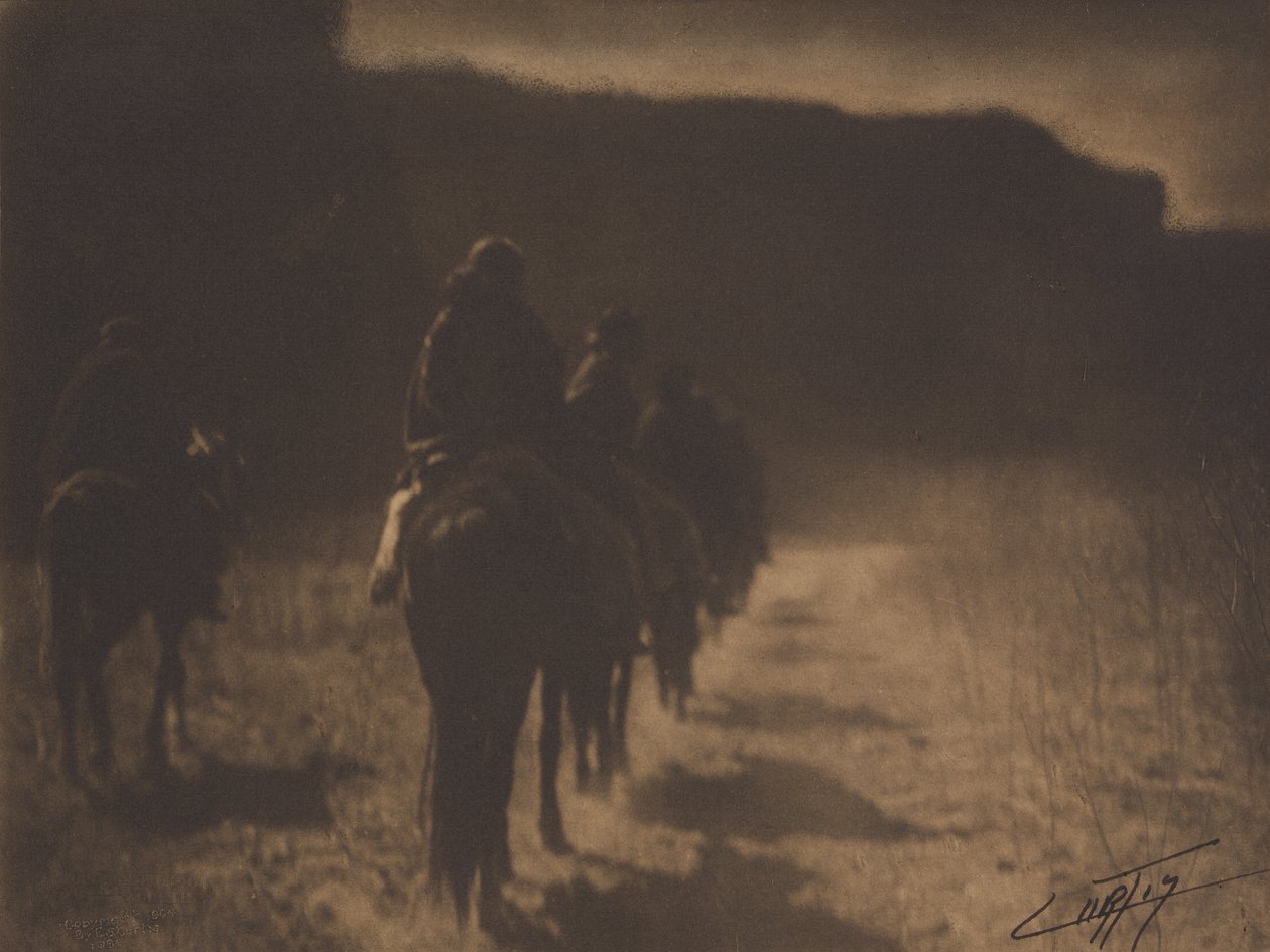Katoava kansa (navajo) tekijältä Edward Sheriff Curtis