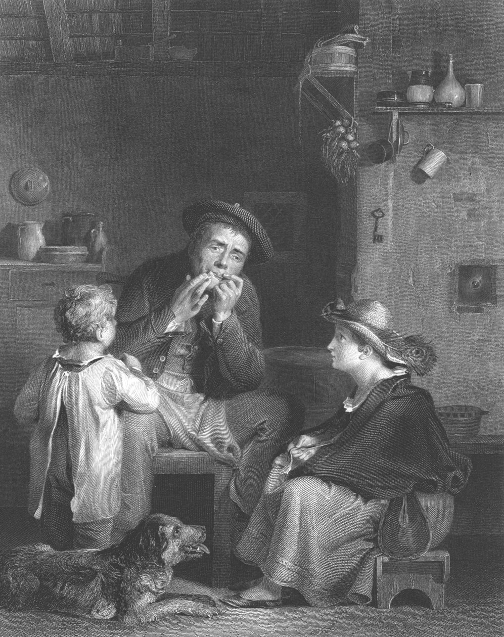 Juutalaisten harppu, 1808 tekijältä Edward Smith