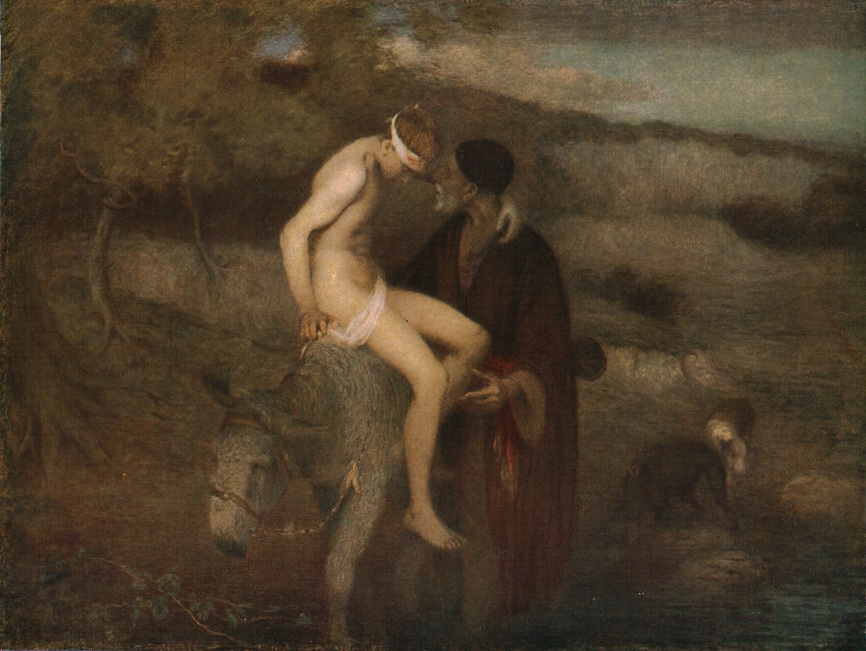Laupias samarialainen, 1890, 1930. tekijältä William Edward Stott