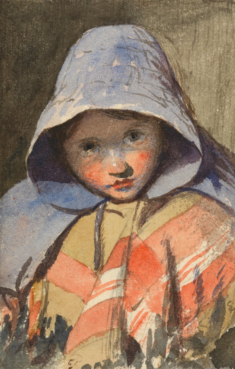 Tytön pää tekijältä Edward Thompson Davis