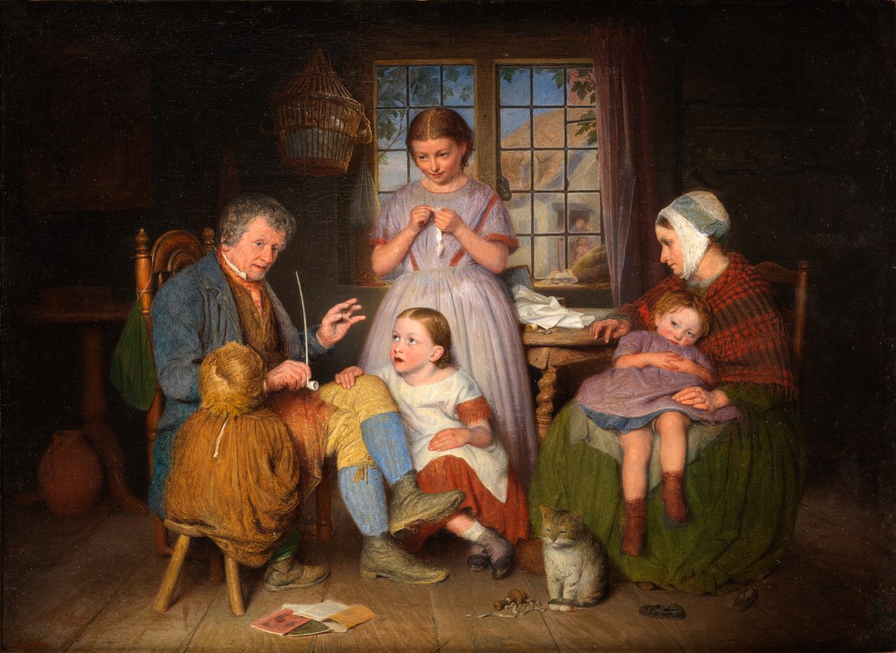 Tarinan kertominen, 1860 tekijältä Edward Thompson Davis