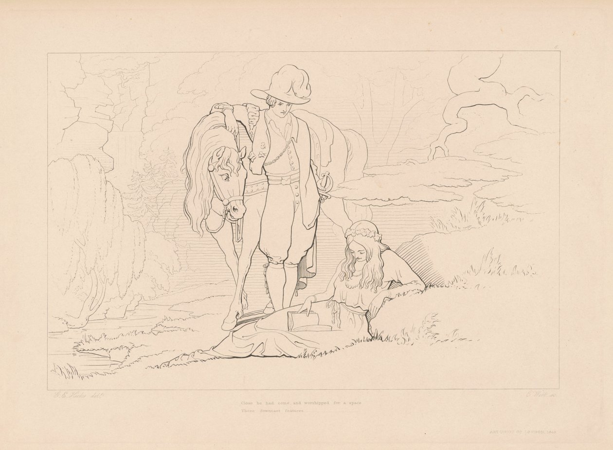 Lähelle Hän oli tullut... tekijältä Edward Webb, after George Elgar Hicks
