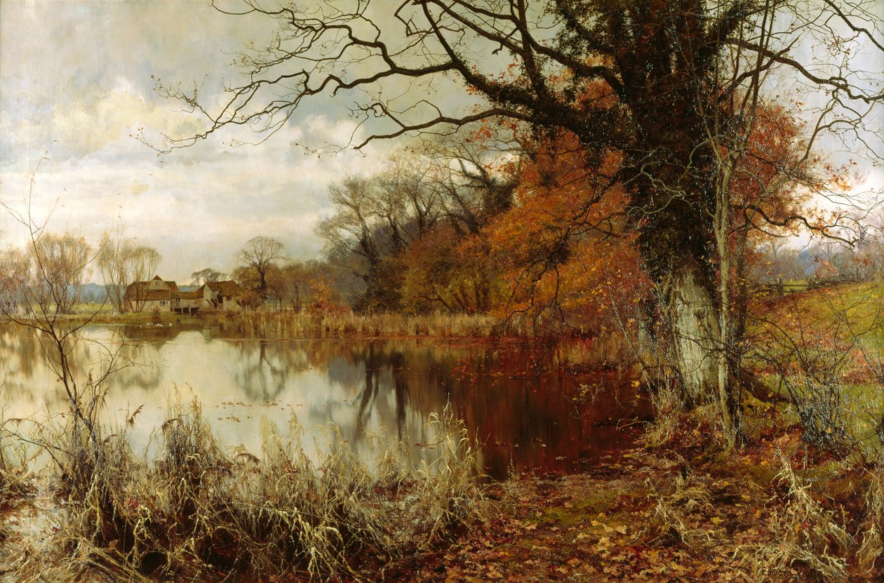 Hiljainen vuosi kiiruhtaa, 1896 tekijältä Edward Wilkins Waite