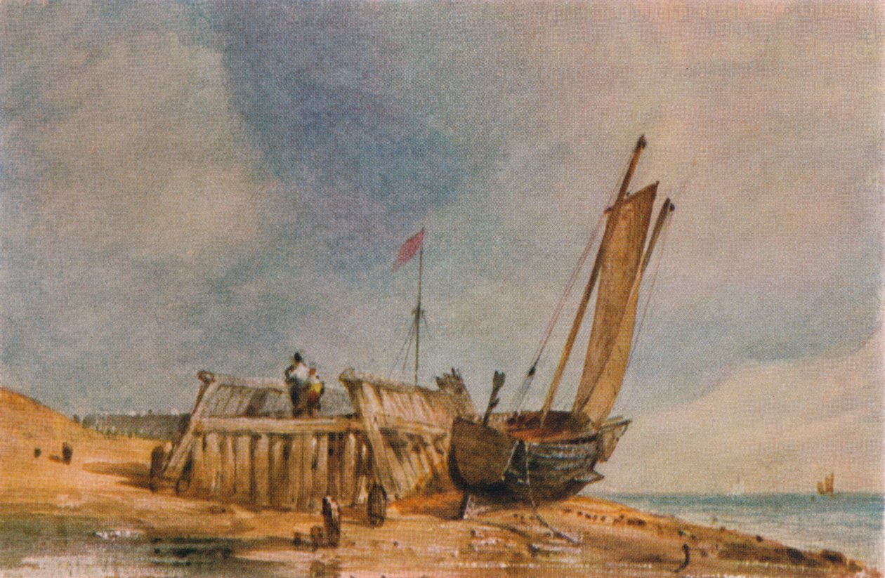 Muisto, 1836 tekijältä Edward William Cooke