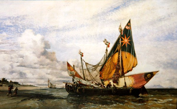 Rantakohtaus tekijältä Edward William Cooke