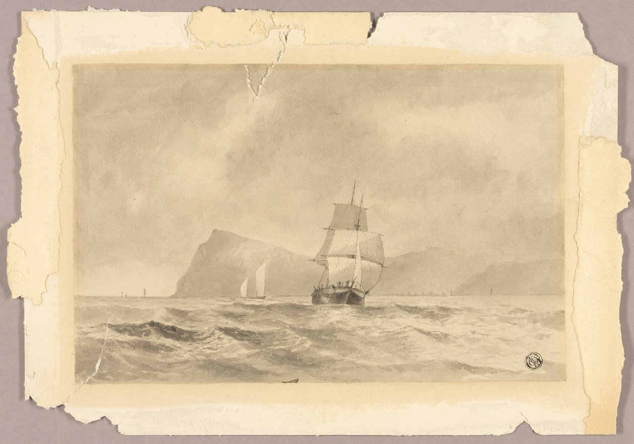 Whitbyn ulkopuolella tekijältä Edward William Cooke