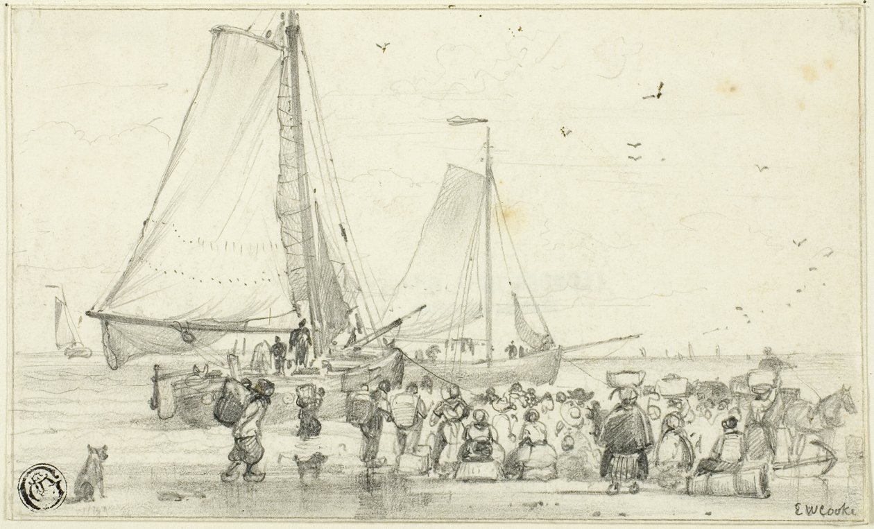 Saalis tulossa tekijältä Edward William Cooke