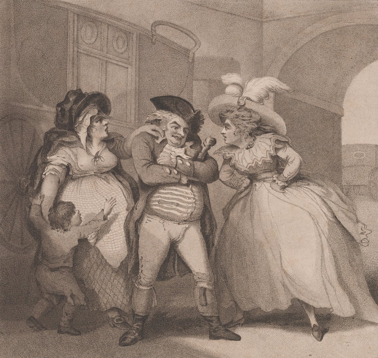 Moniavioisuus, 1. elokuuta 1787. tekijältä Edward Williams