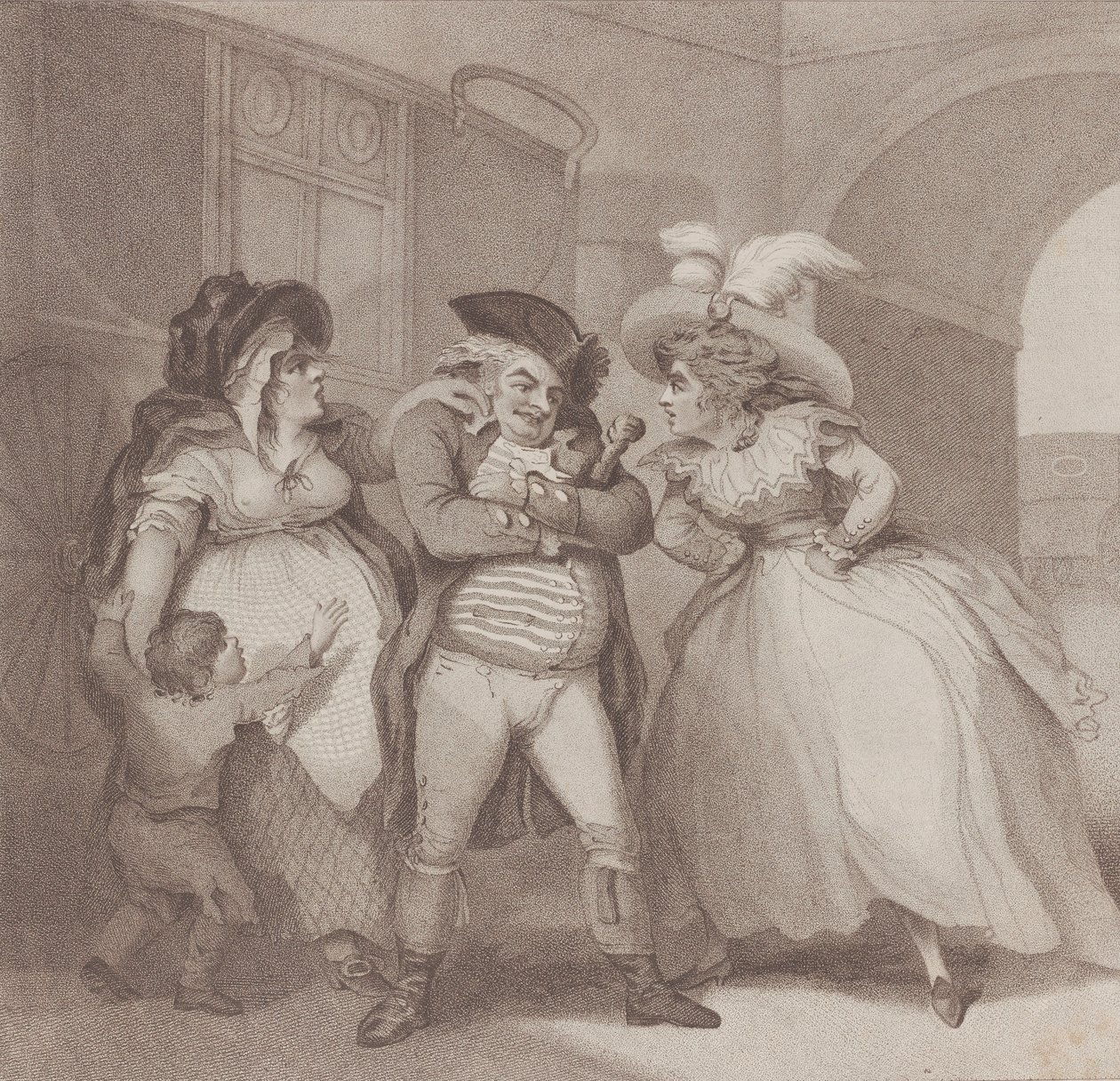 Moniavioisuus, [1. elokuuta 1787], julkaistu uudelleen 1. heinäkuuta 1802. tekijältä Edward Williams